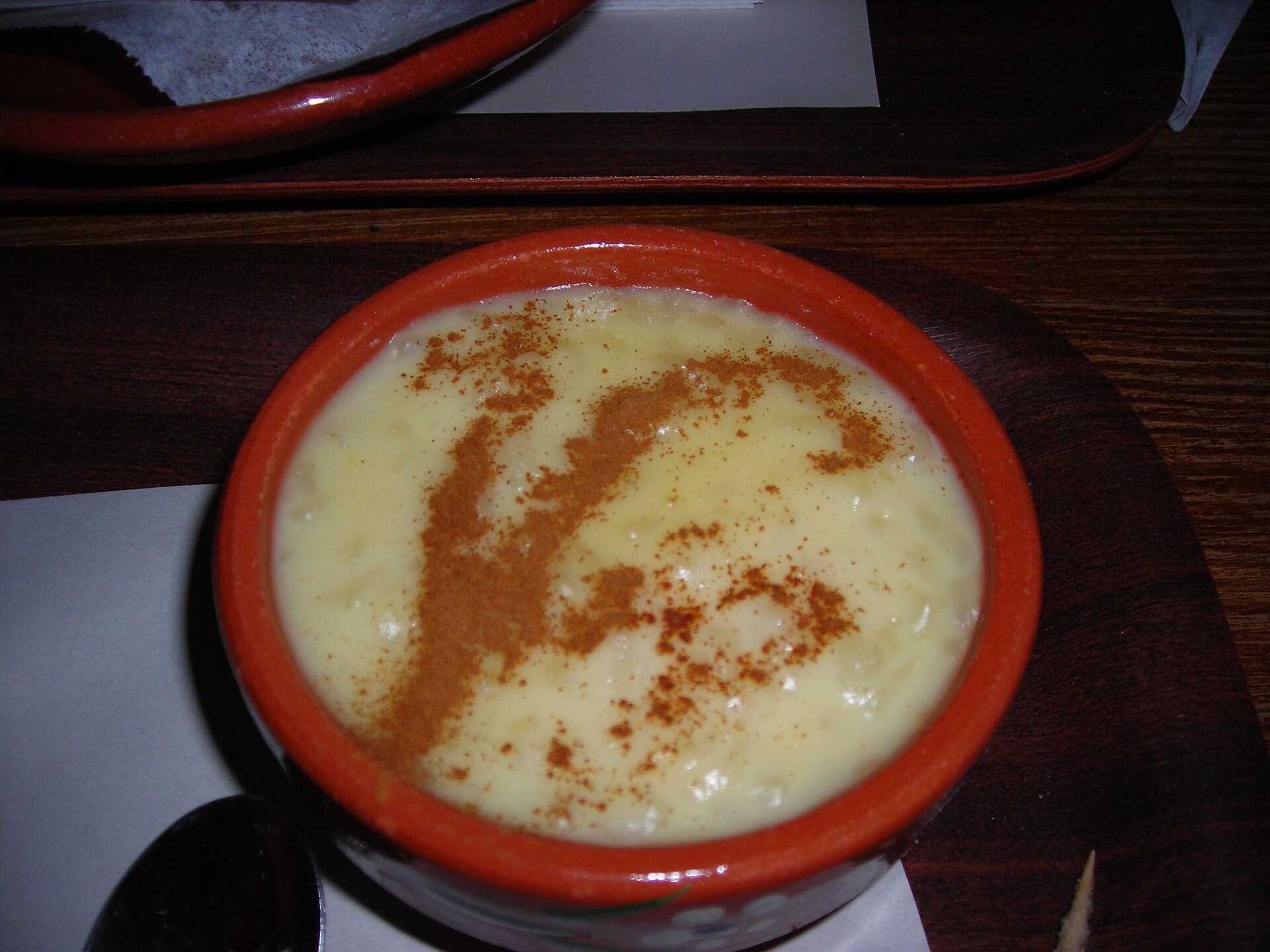 Receita de Arroz Doce com Canela