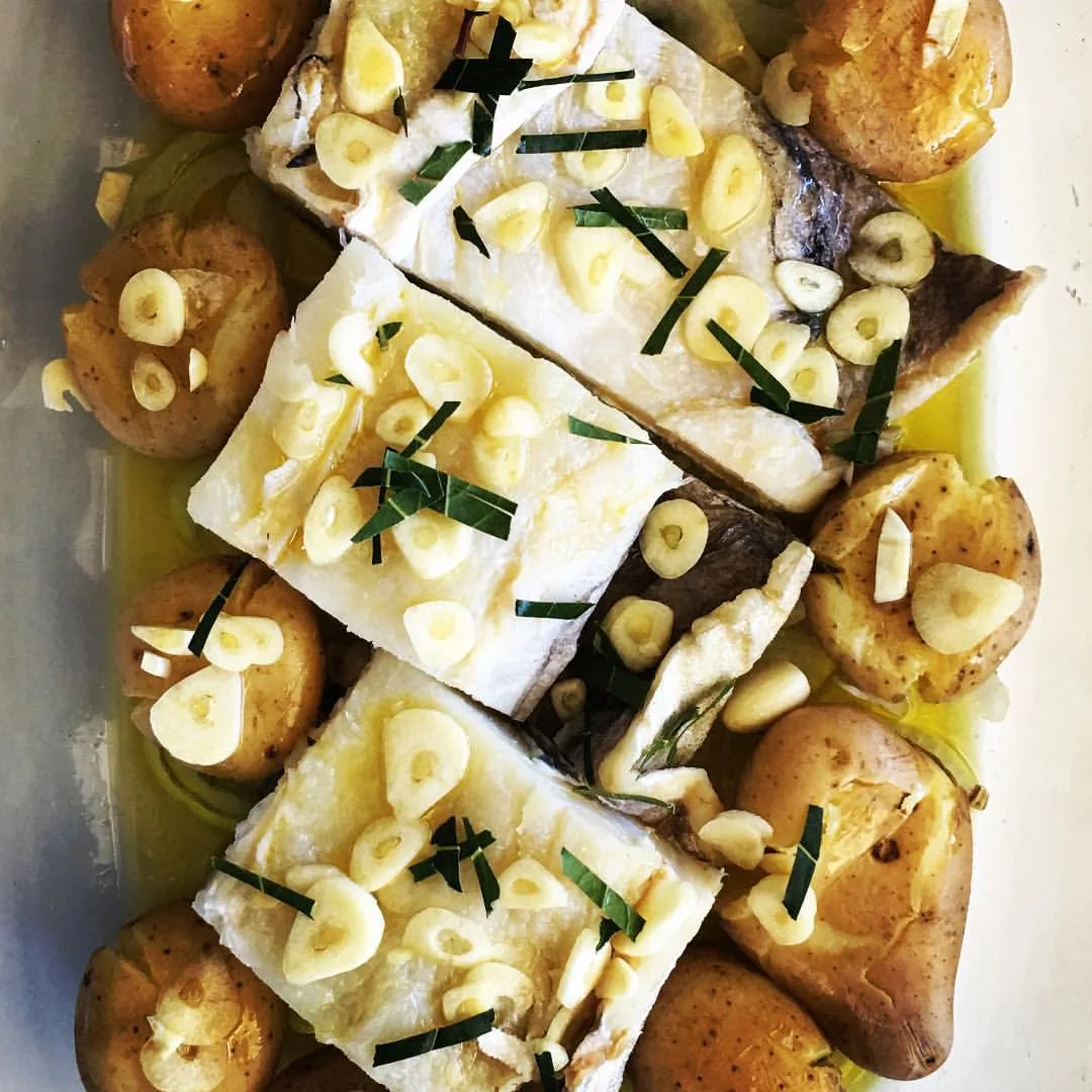 Receita de Bacalhau ao Forno com Batatas