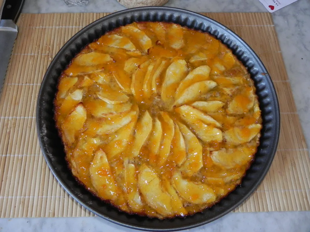 Receita de Bolo de Maçã com Canela