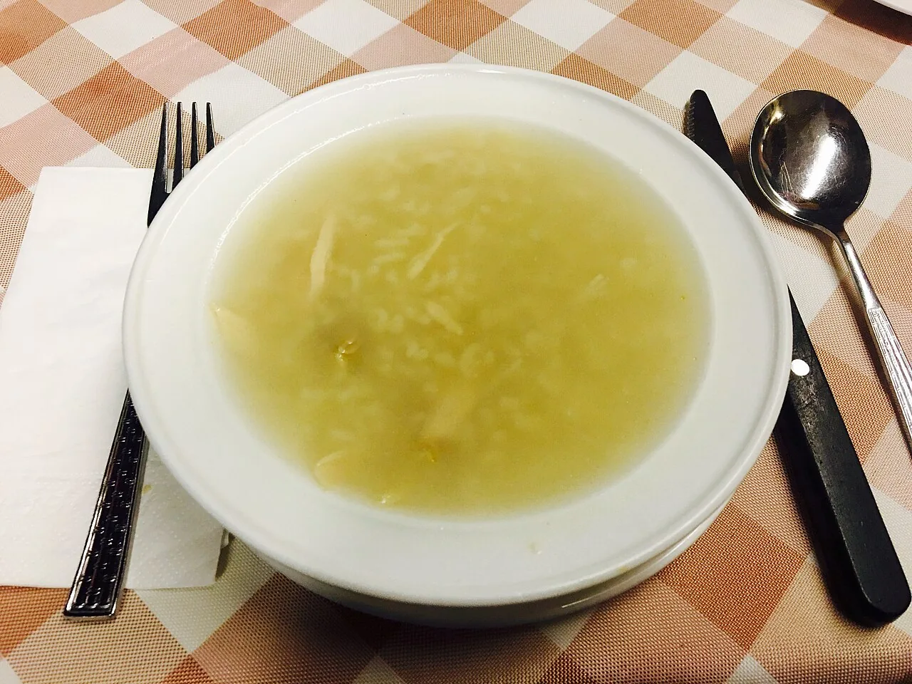 Receita de Canja de Galinha