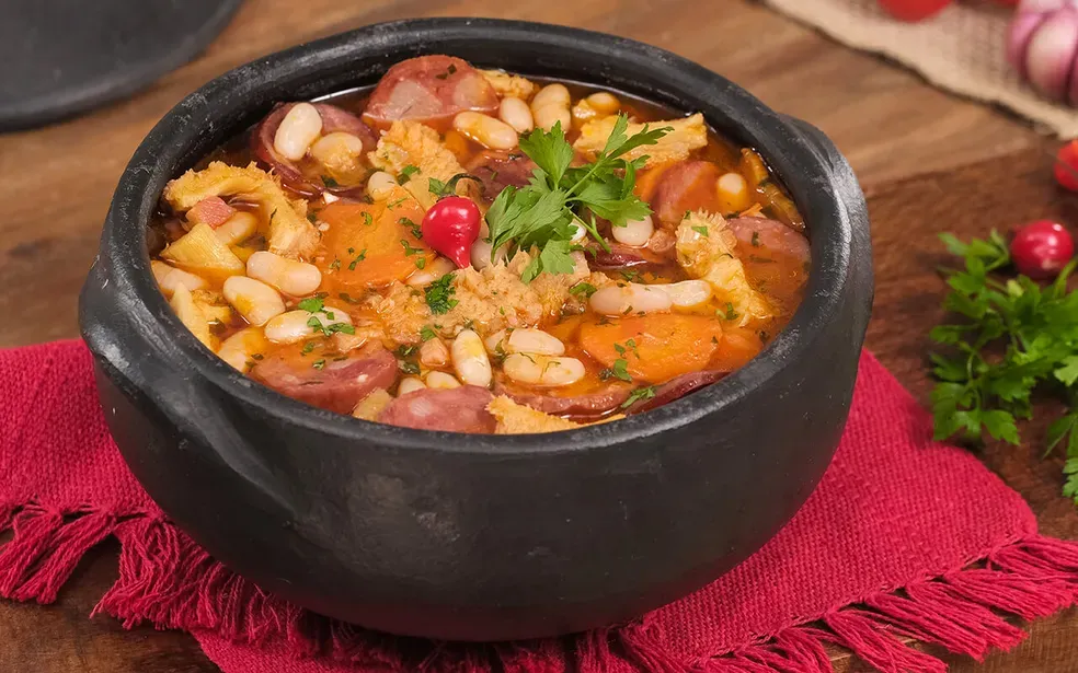 Receita de Dobradinha com Feijão Branco