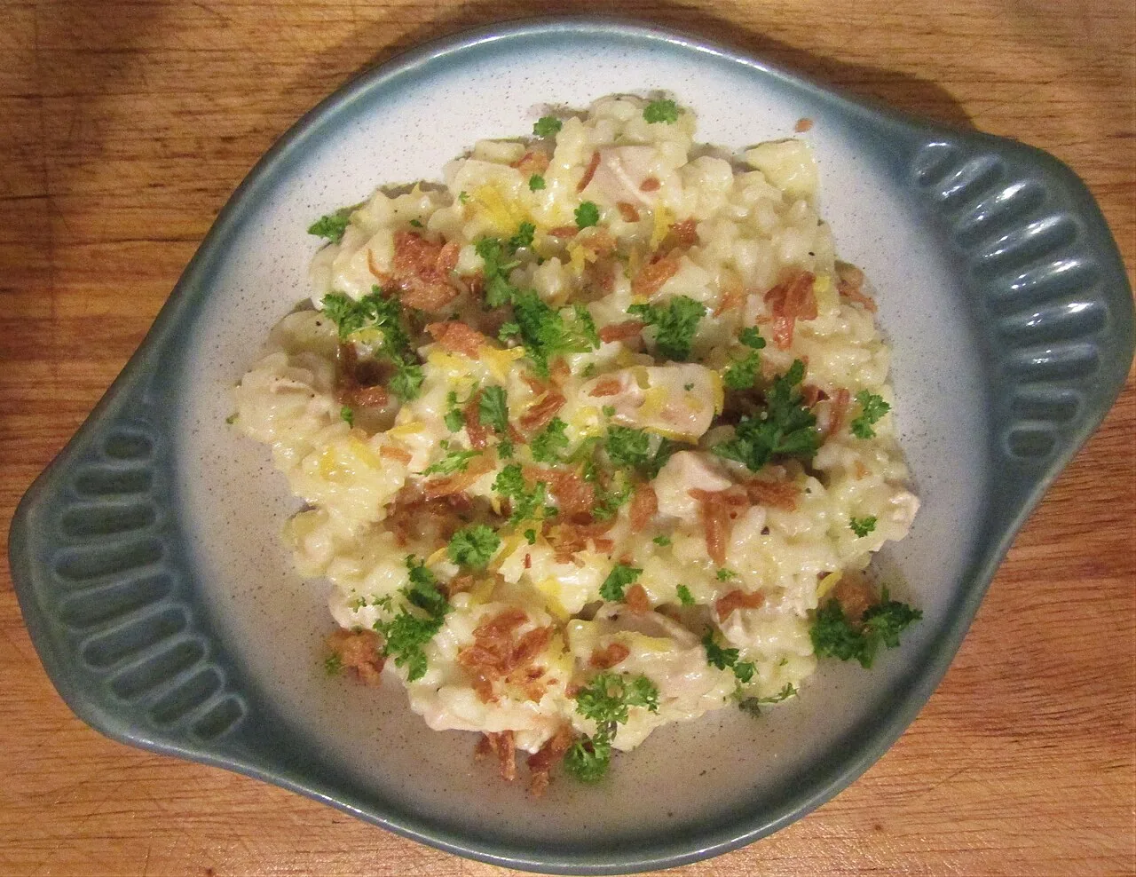 Receita de Risoto de Frango Cremoso