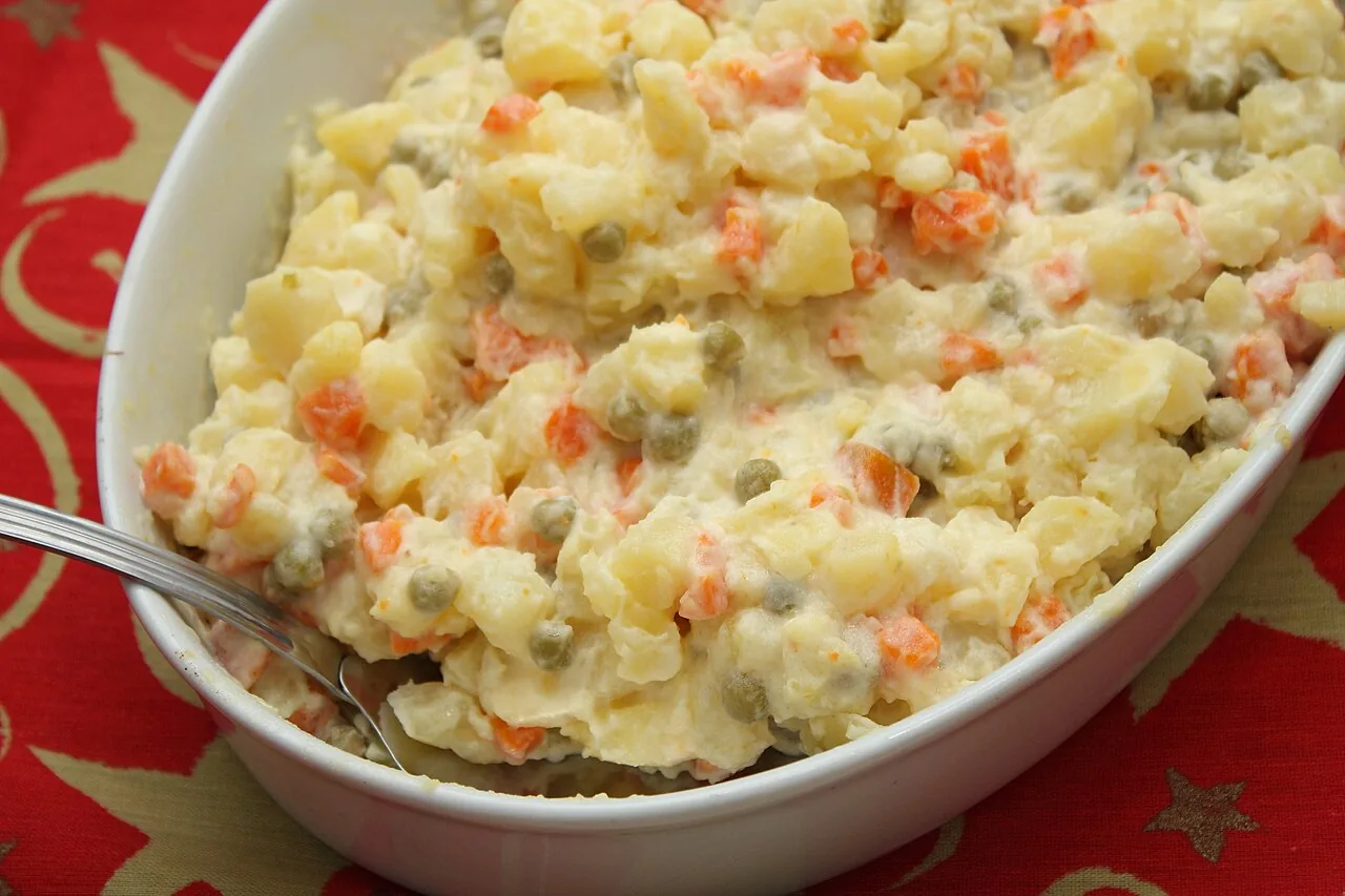 Receita de Salada de Maionese com Batata