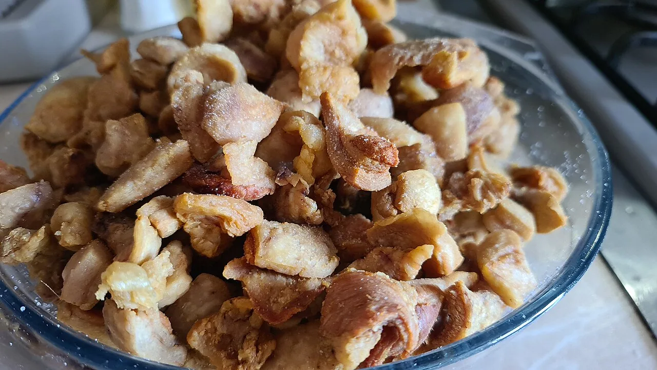 Receita de Torresmo Pururuca de Panela