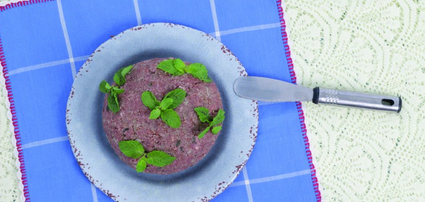 Receita de Kibe Crú