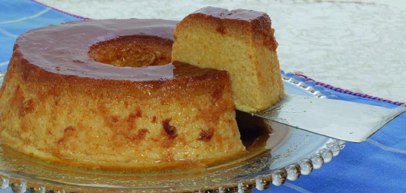 Receita de Pudim Banho Maria