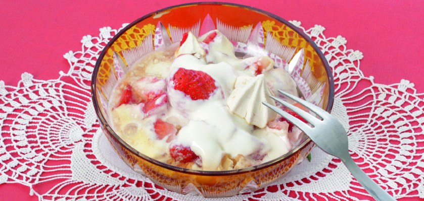 Receita de Sobremesa de Morango