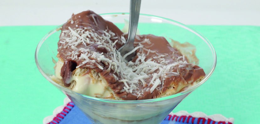 Receita de Torta de Bolacha